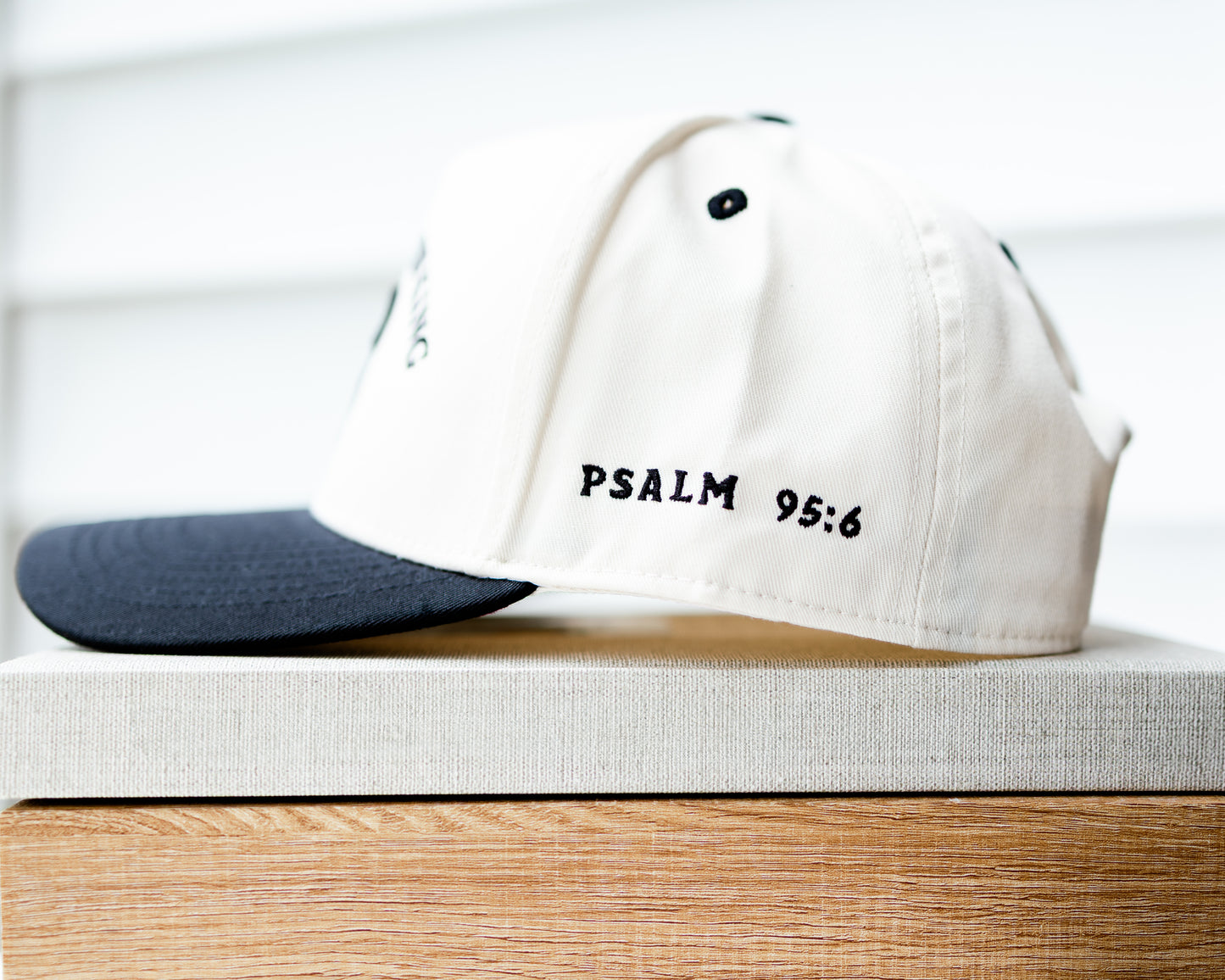 BOW BEFORE THE KING HAT IN BLACK